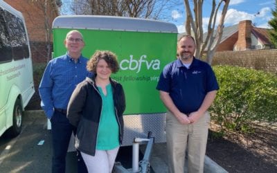 CBFVA Donates Missions Trailer